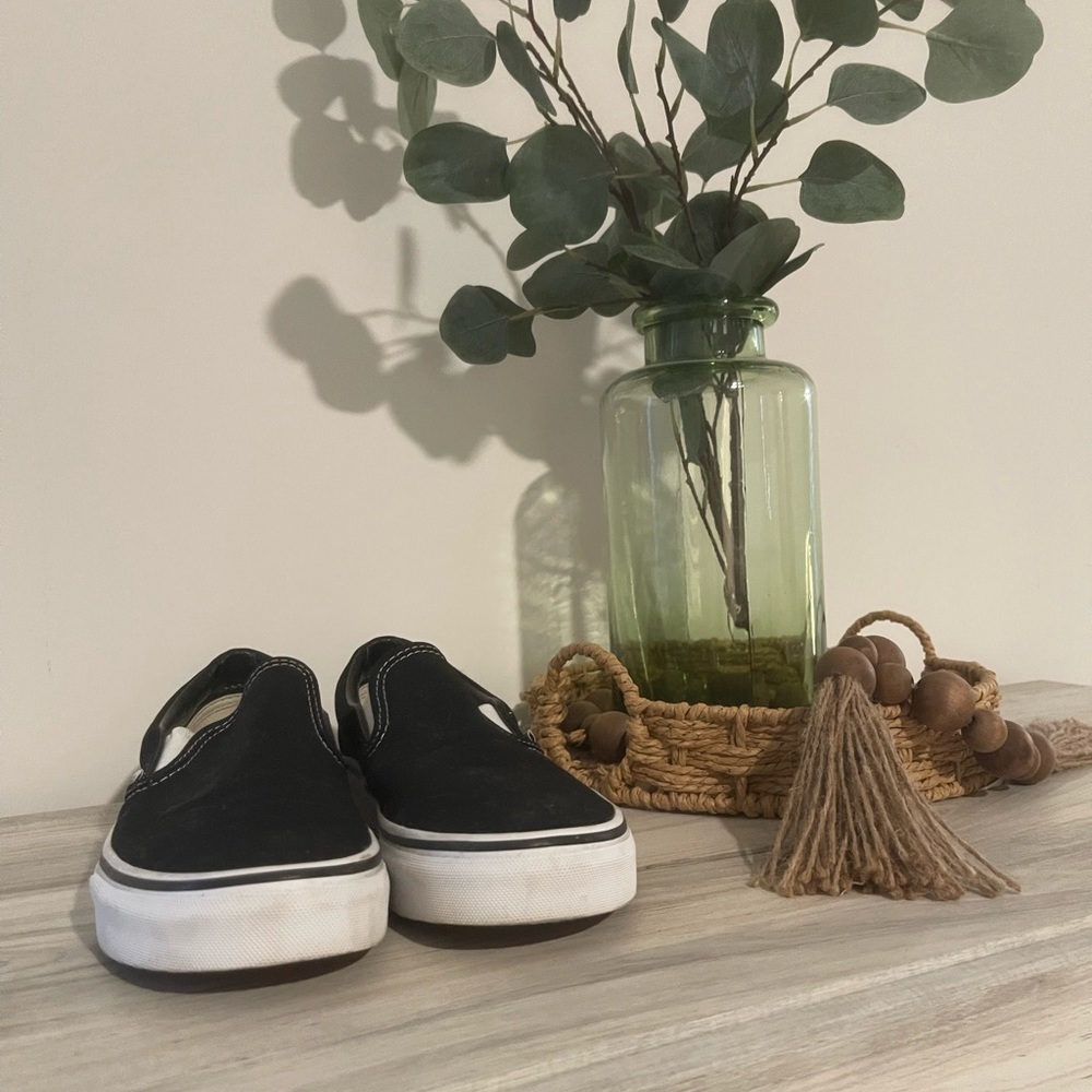 Classic Black and white vans